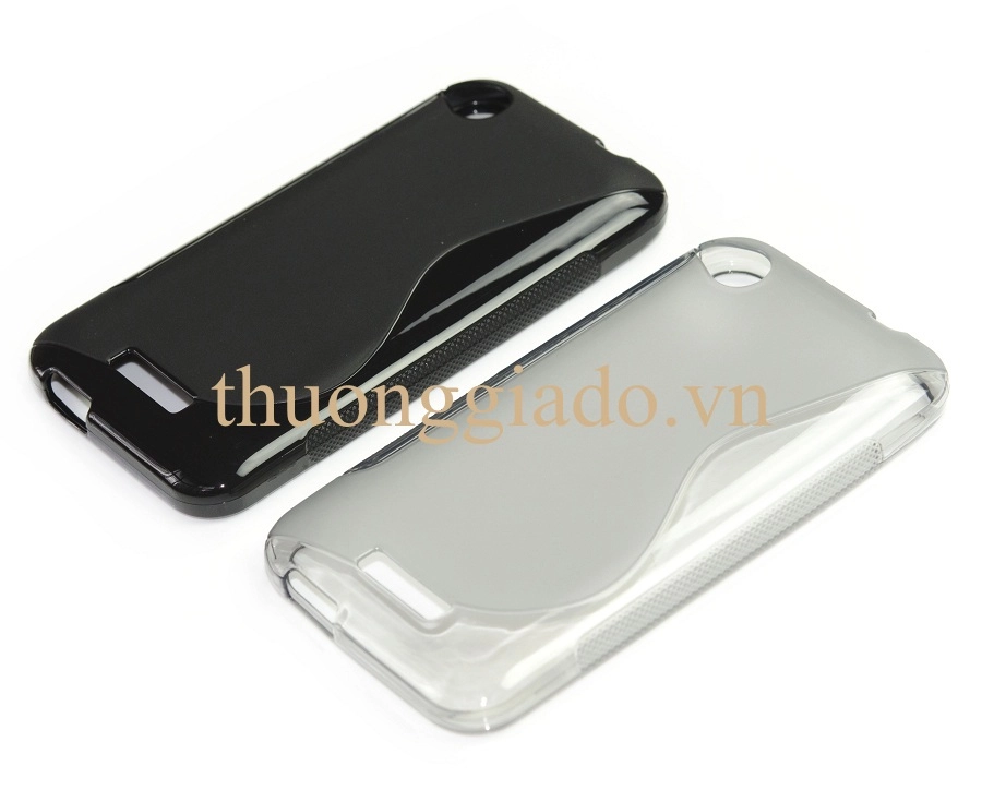 Ốp lưng silicon cho HTC Desire 320 D320 (Hiệu S Line) TPU Case